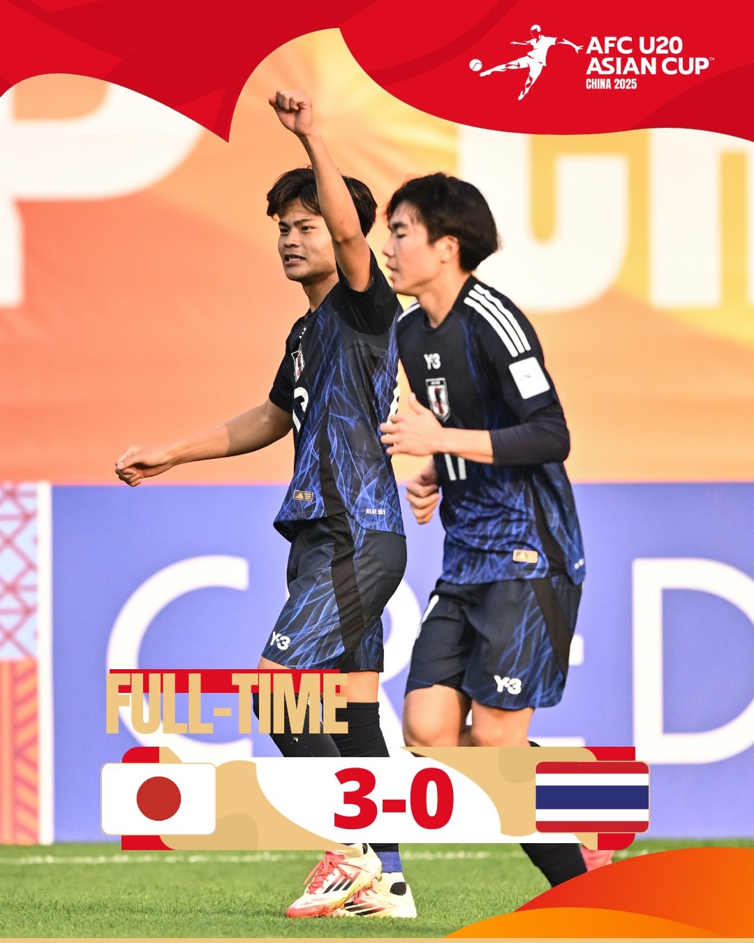  日本U20主帥賽后：雖然全取三分，但球隊各方面都有待提升
